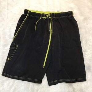 Hawaiian Men’s Black Swim Trunks 🩳 Shorts